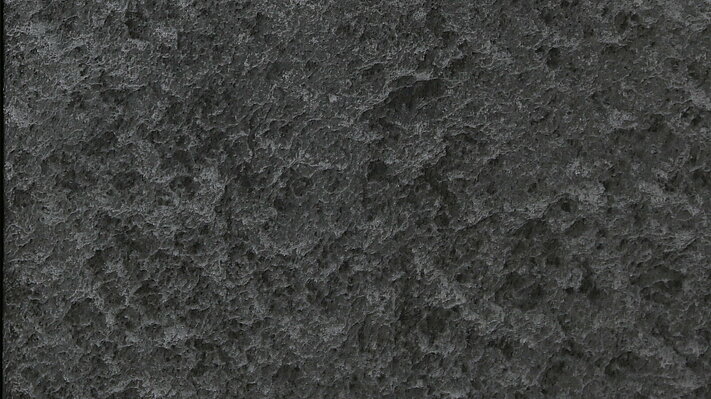 Detail einer Musterfläche im Effekt Metallic-Beize in anthrazit
