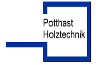 Logo des Unternehmens Potthast Holztechnik