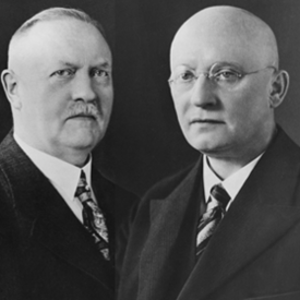 Porträt von Fritz Hesse und Karl Hesse